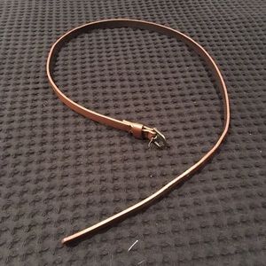 3/8” Thick Thin Brown Belt